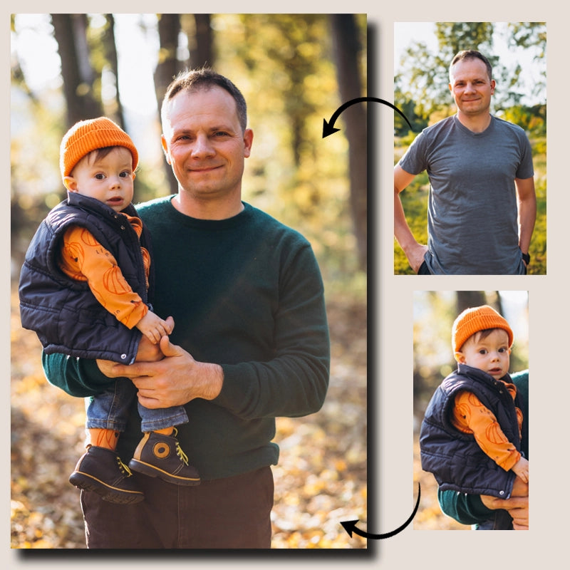 Portrait de famille personnalisé