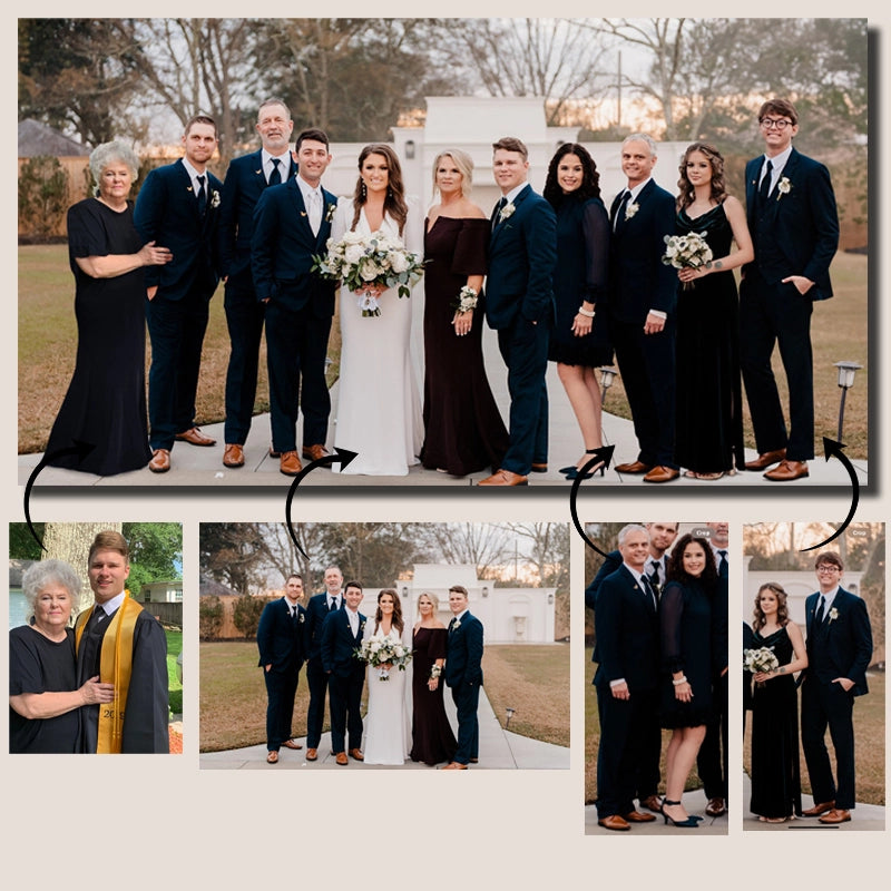 Portrait de famille personnalisé