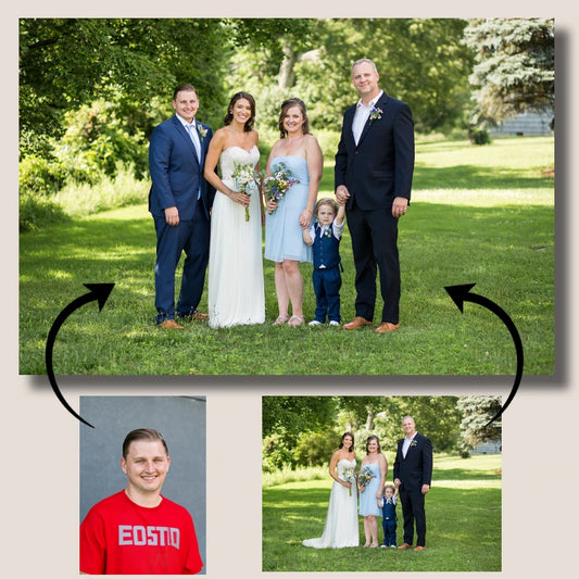 Portrait de famille personnalisé